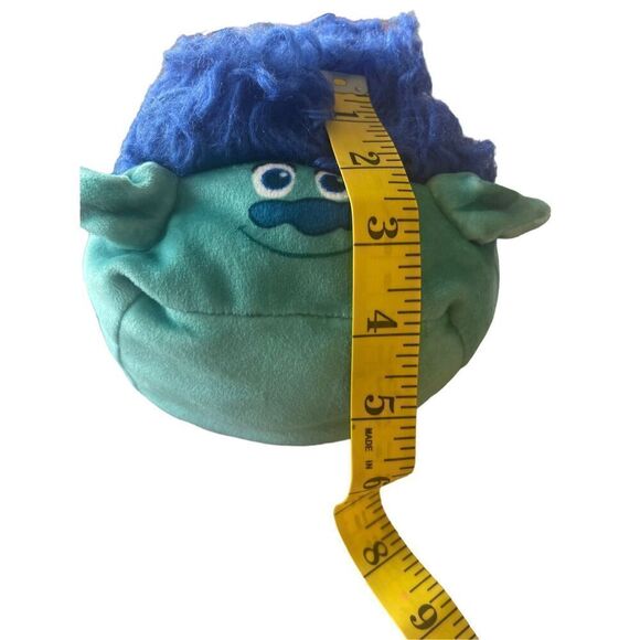 Dreamworks Trolls Cubd Collectibles Soft Blue Stuffed Toy Cube Plush 4 Inches - Picture 3 of 9